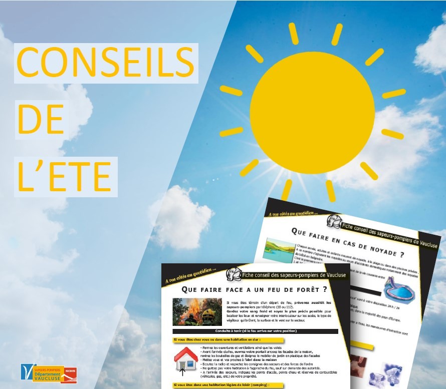 conseils de l'été