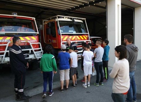 visite enfants caserne