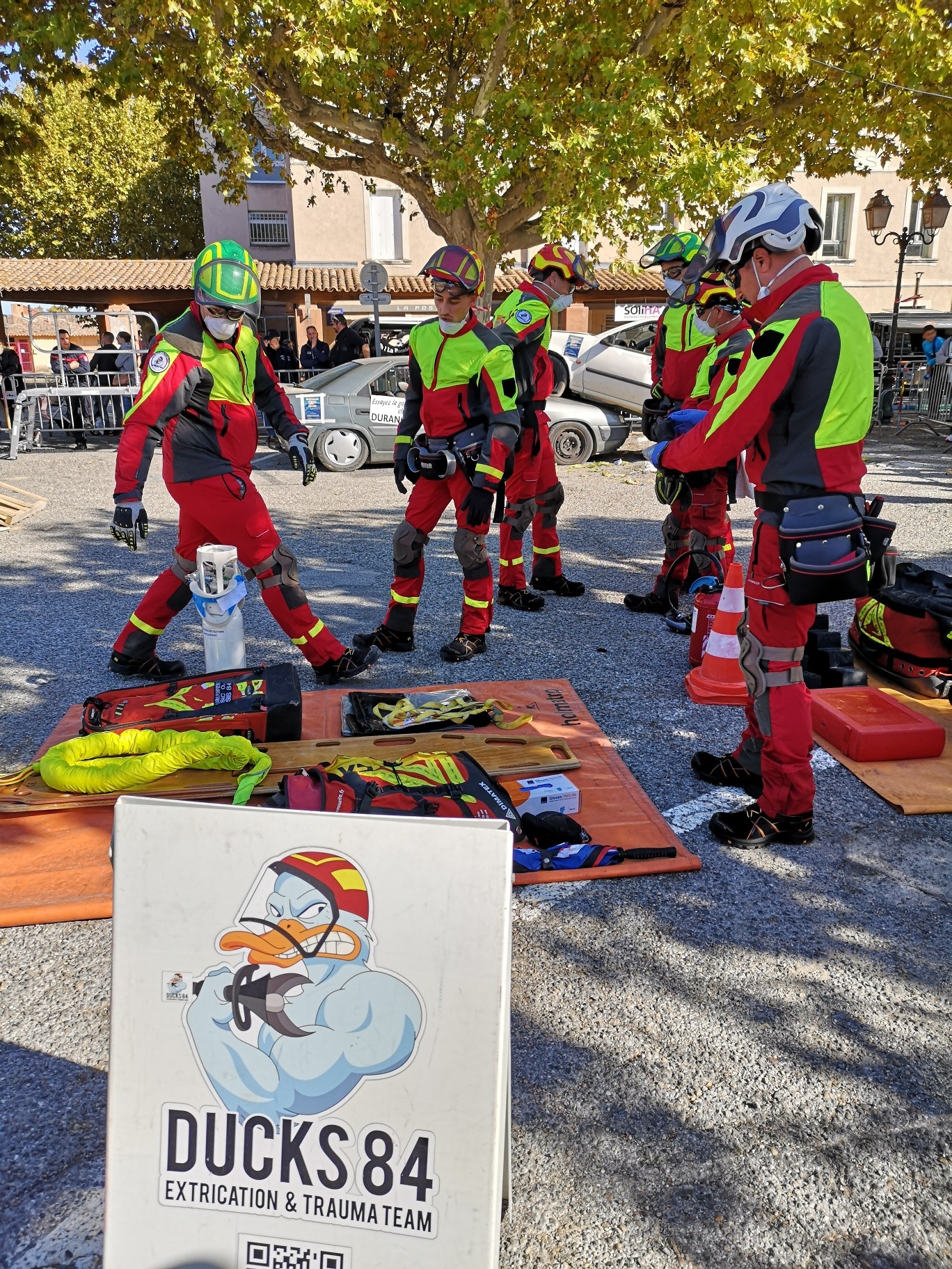demonstration secours routier