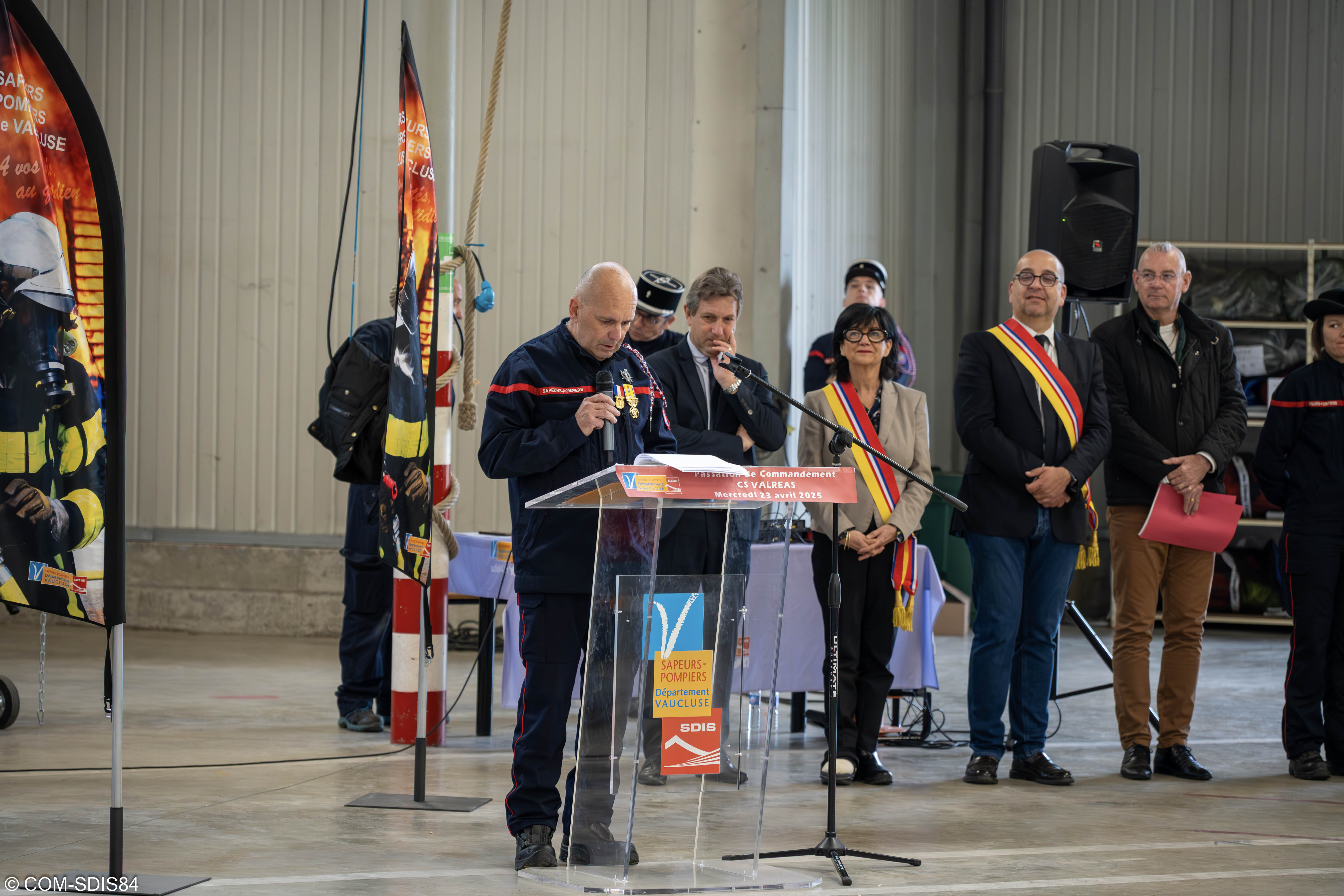 SDIS84 passation Valréas (7)