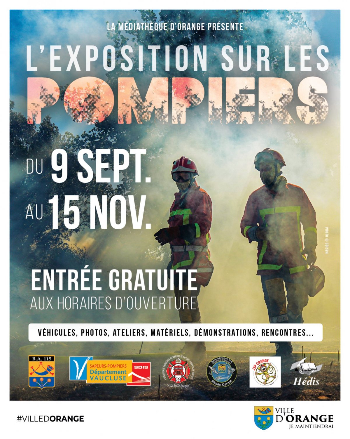 exposition pompiers d orange