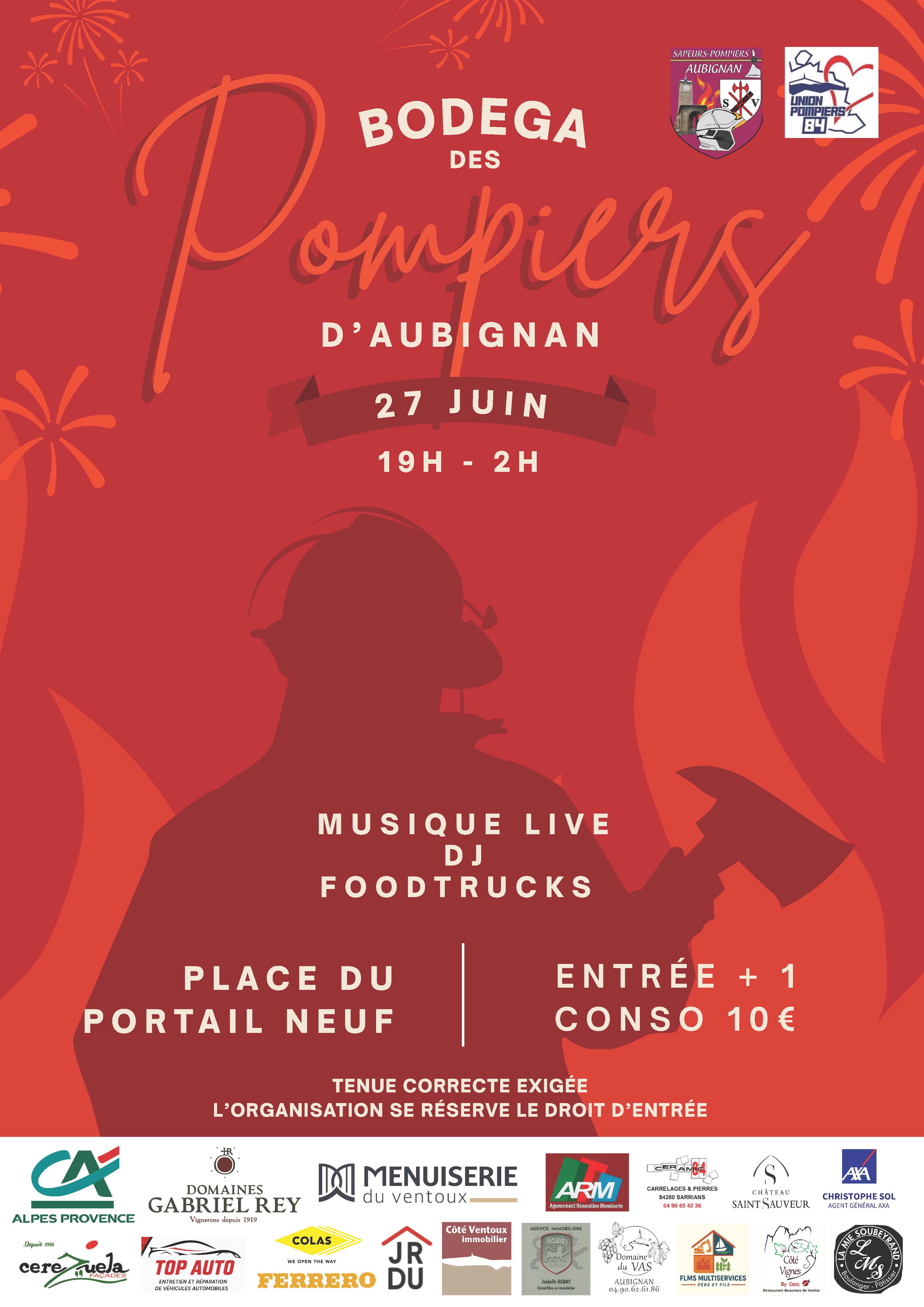 Affiche Bodega 2026Aubignan